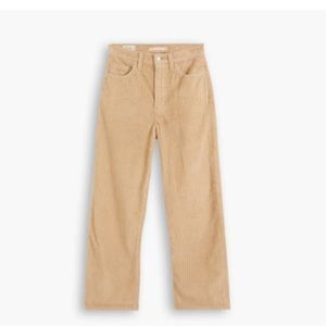 Levi’s Ribcage Straight Ankle size 26 Tan/Granola